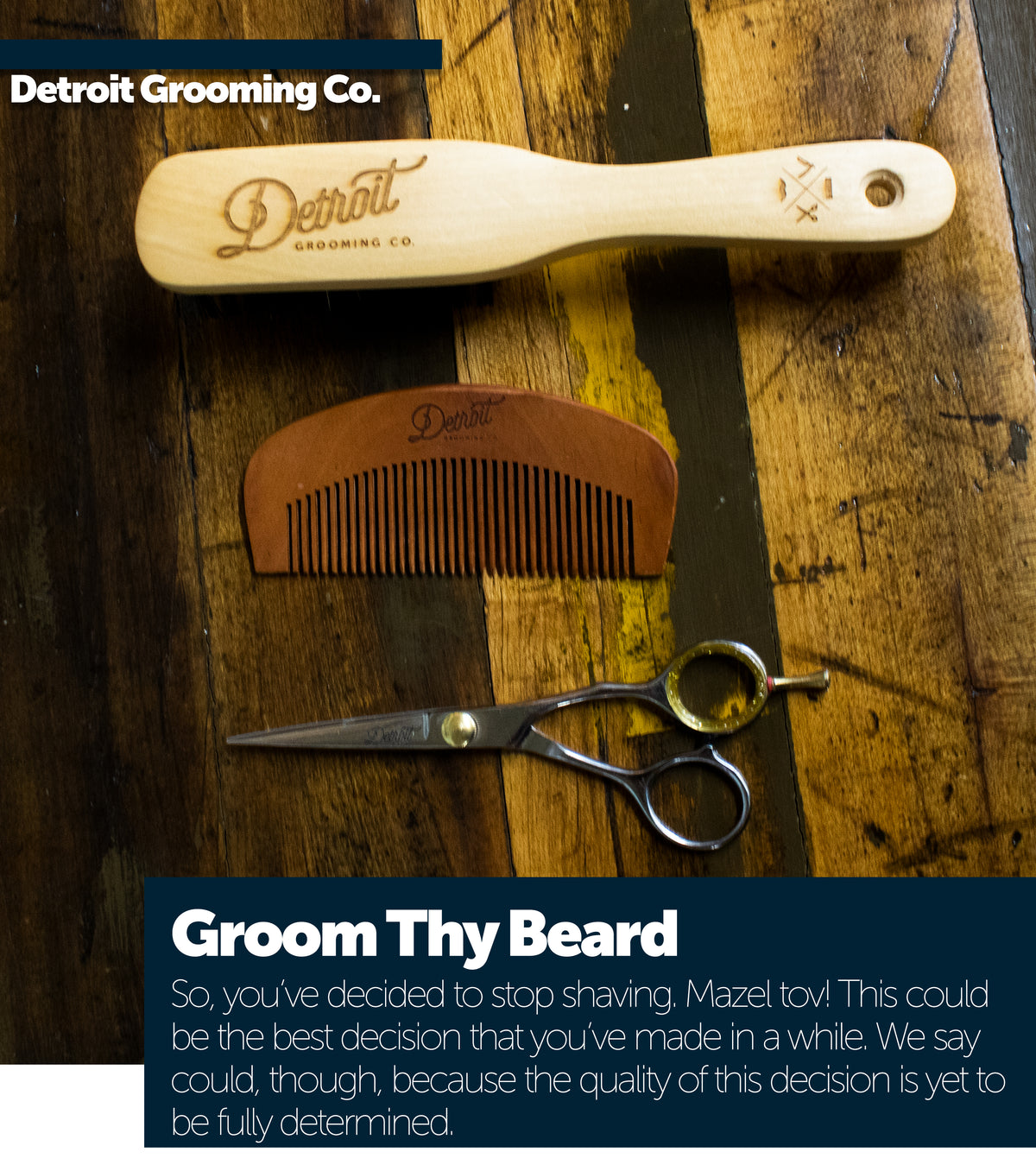 Groom Thy Beard