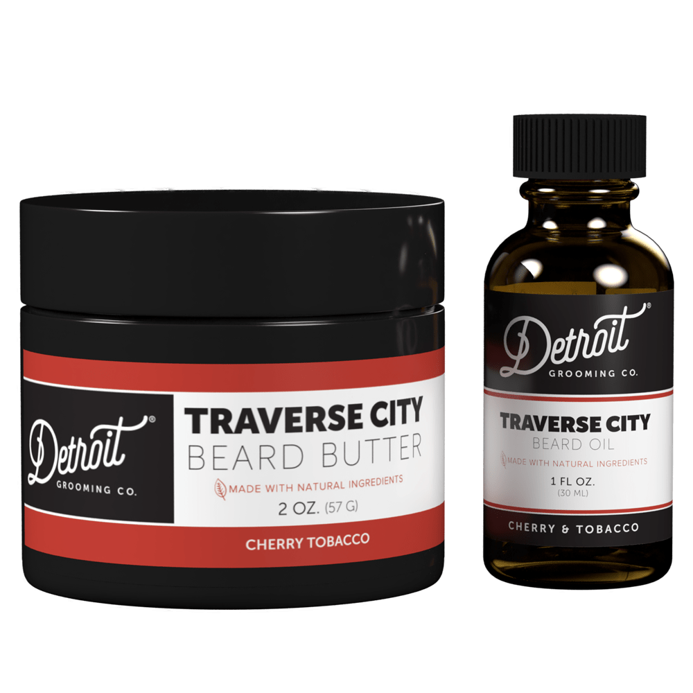 Detroit Grooming Co. Bundle Traverse City Duo - Beard Butter and Beard Oil