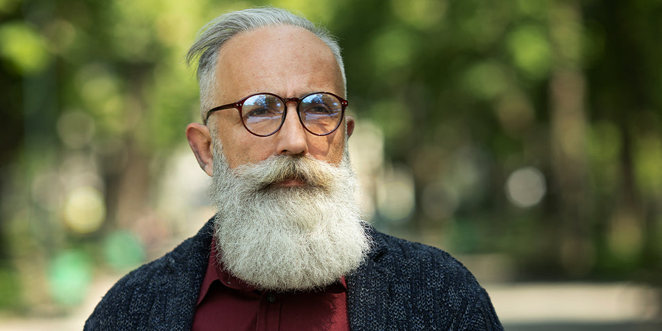 A man in his fifties with a fantastic-looking beard.