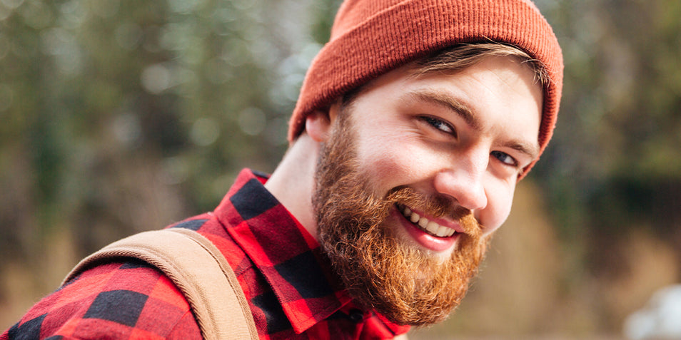 A man with a fantastic full beard.