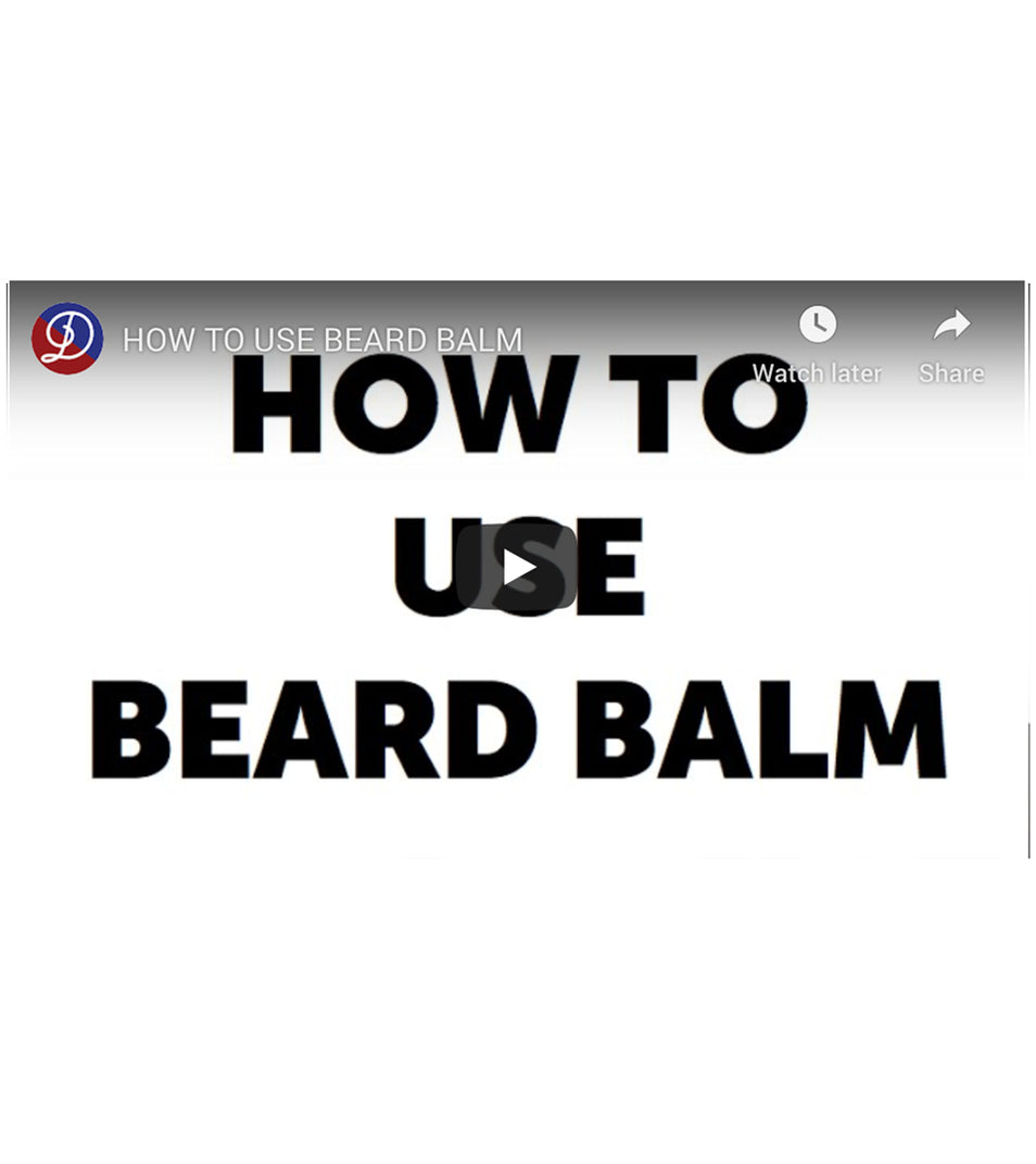 How to Use Beard Balm the Right Way