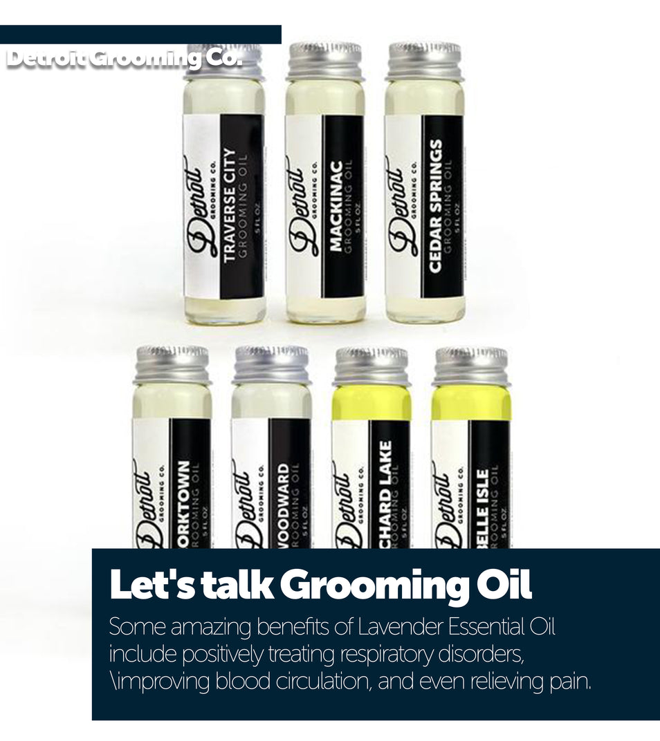 Let's talk Grooming Oil