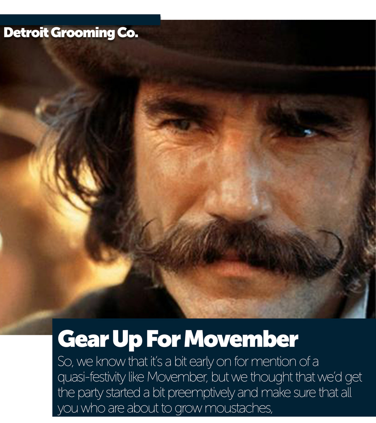 Gear Up For Movember