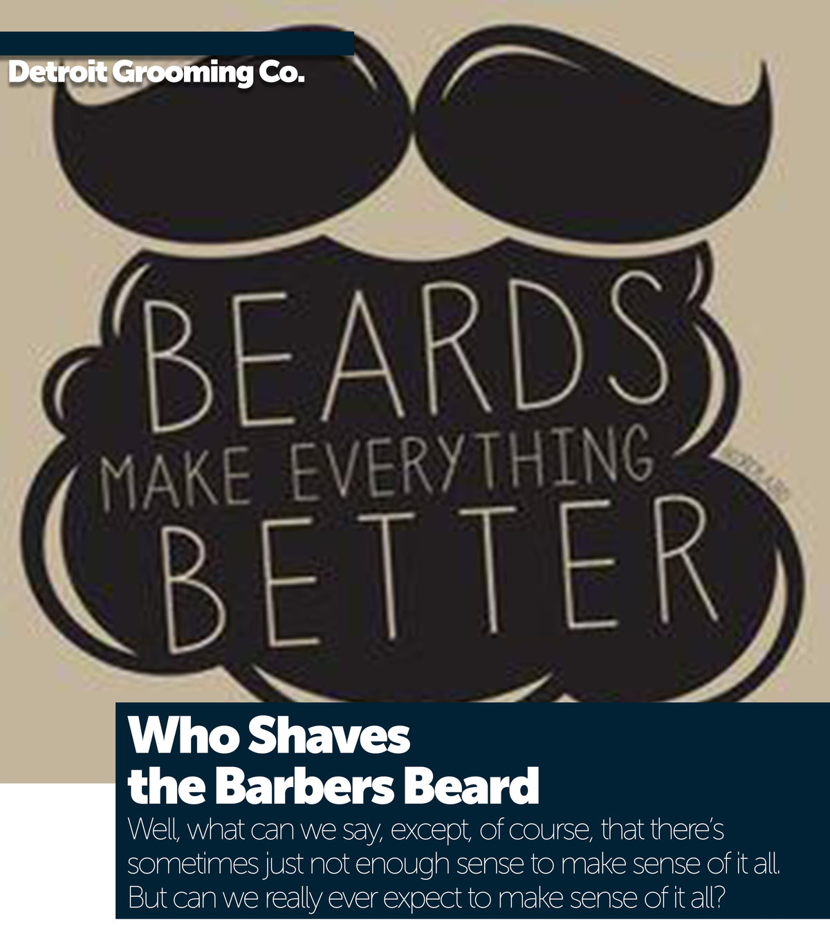 Who Shaves the Barber’s Beard: A Catch-22 and a Paradox too