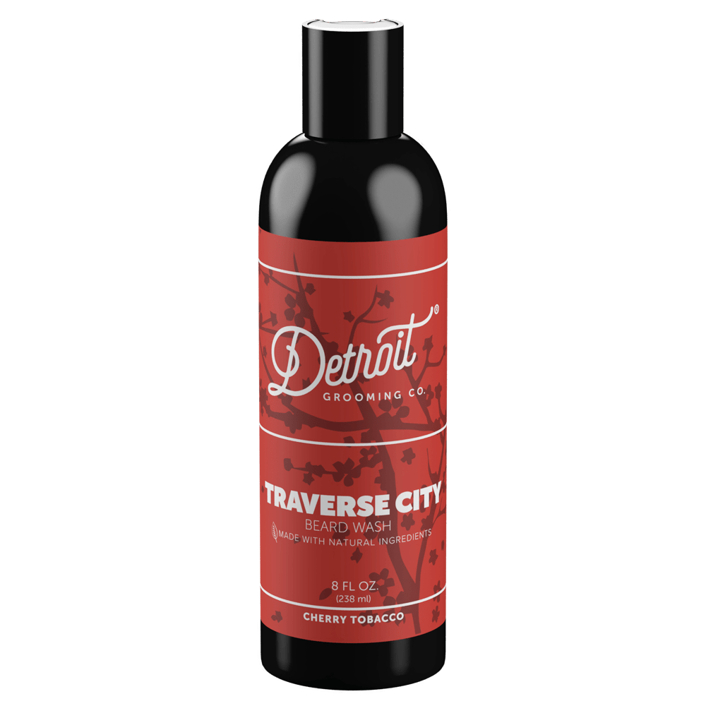 Detroit Grooming Co. Beard Washes and Conditioners Cherry & Tobacco Beard Wash