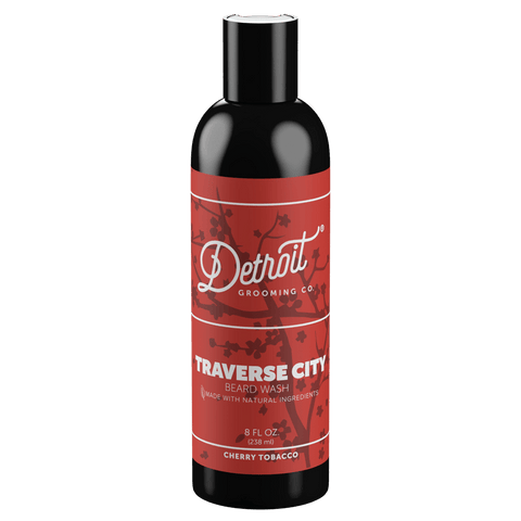 Detroit Grooming Co. Beard Washes and Conditioners Cherry & Tobacco Beard Wash