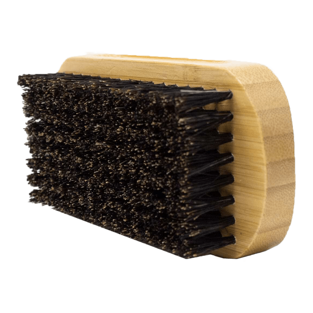 Kobe Small Skin Fade Brush For Barber, Hair Bristle Beard Brush, Men's Grooming