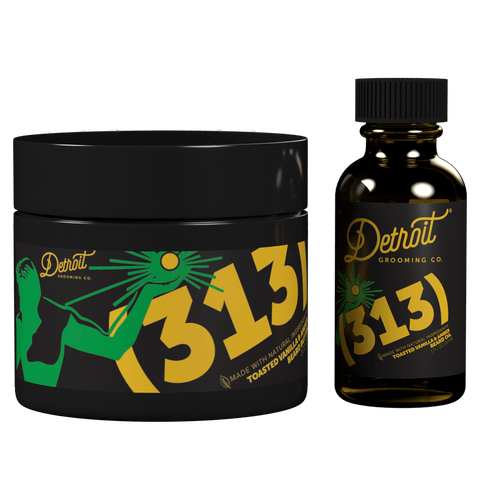 Detroit Grooming Co. Bundle 313 Duo - Beard Balm and Beard Oil