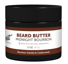 Detroit Grooming Co. Butter Midninght Bourbon: Bourbon Vanilla & Cedarwood Beard Butter