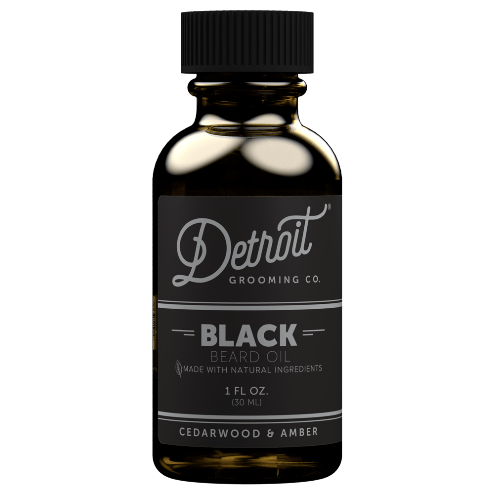 Detroit Grooming Co. Grooming Oils Black Label 1 oz. 'Black' Beard Oil 1 oz.