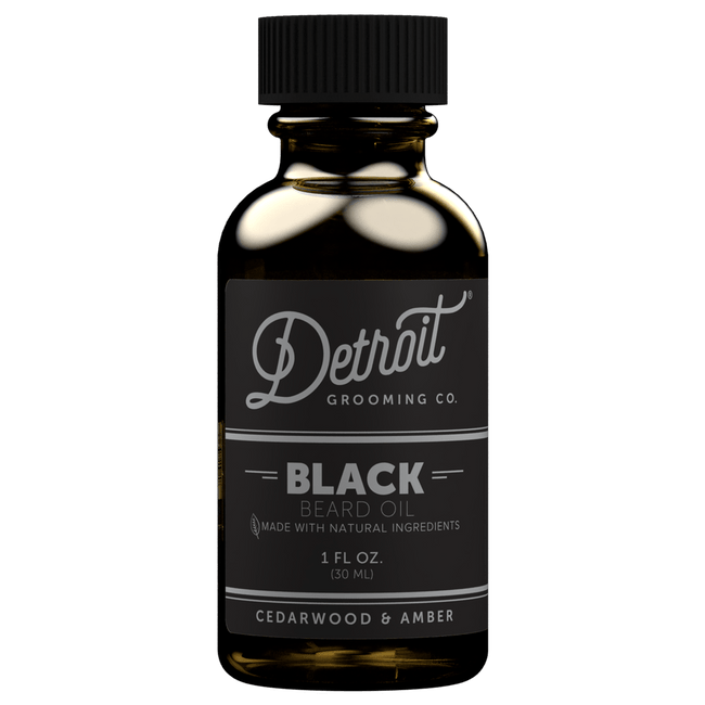 Detroit Grooming Co. Grooming Oils Black Label 1 oz. 'Black' Beard Oil 1 oz.