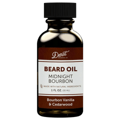 Detroit Grooming Co. Grooming Oils Midnight Bourbon: Bourbon Vanilla & Cedarwood Beard Oils