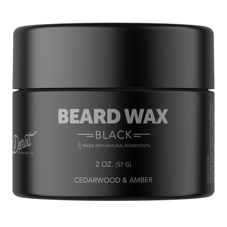Strong Hold Beard Wax - Black image
