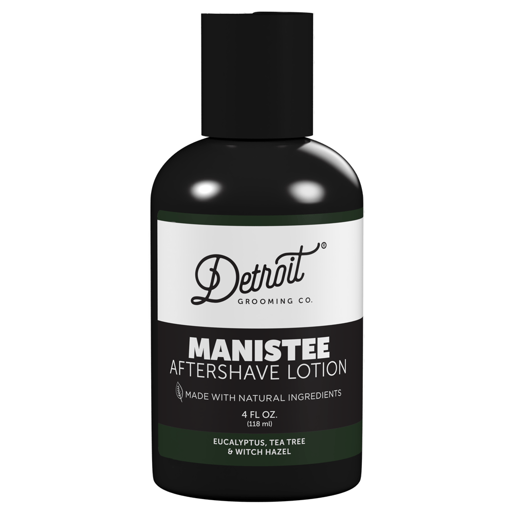 Detroit Grooming Co. shaving Manistee Aftershave Lotion 4 oz.